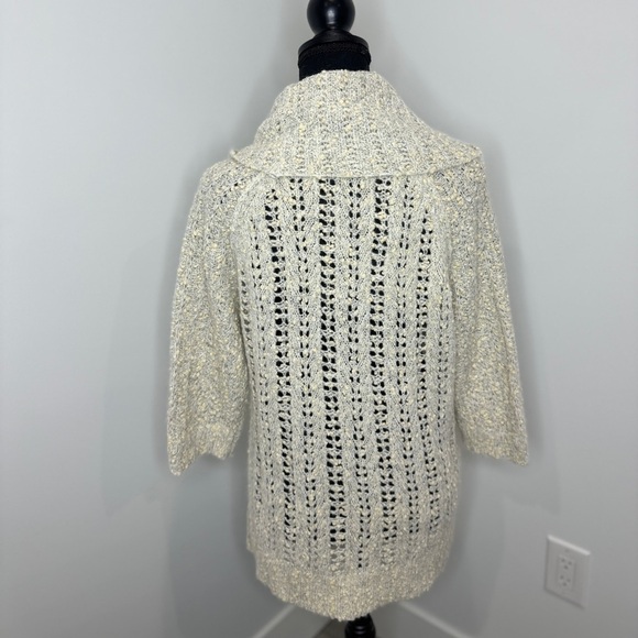 Anthropologie Sleeping on Snow Knit Cowl Neck Sweater (XS) - Picture 5 of 8